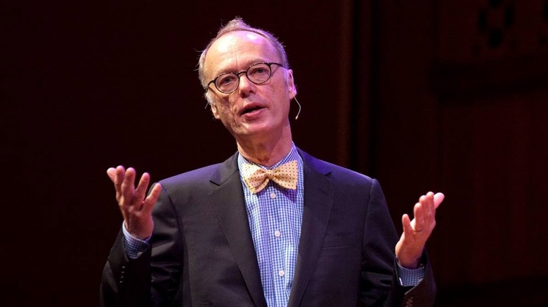 Christopher Kimball on stage