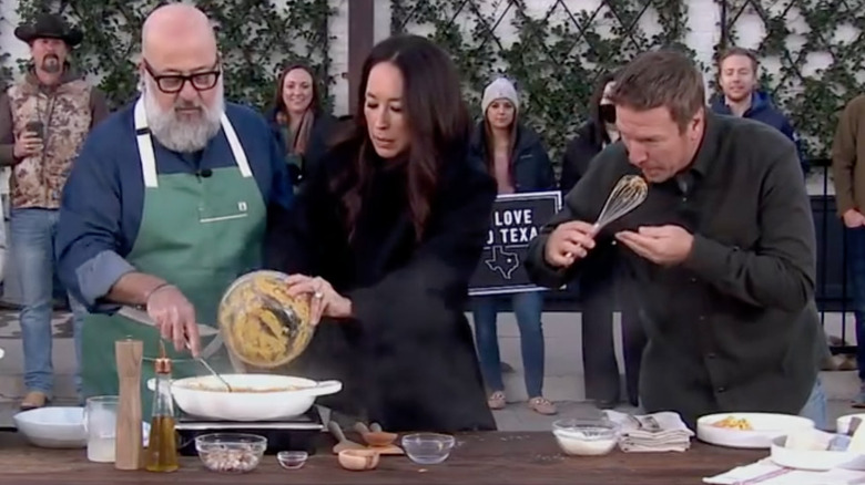 Andrew Zimmern, Chip and Joanna Gaines on GMA