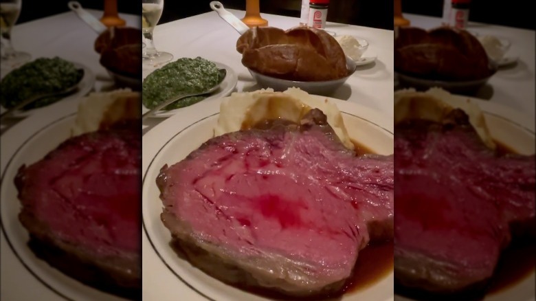 Andrew Zimmern's bloody prime rib