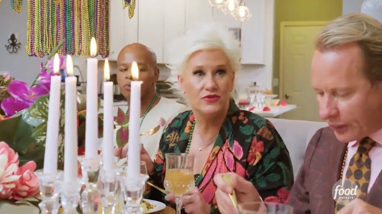 Anne Burrell in Food Network's Battle for the Bird