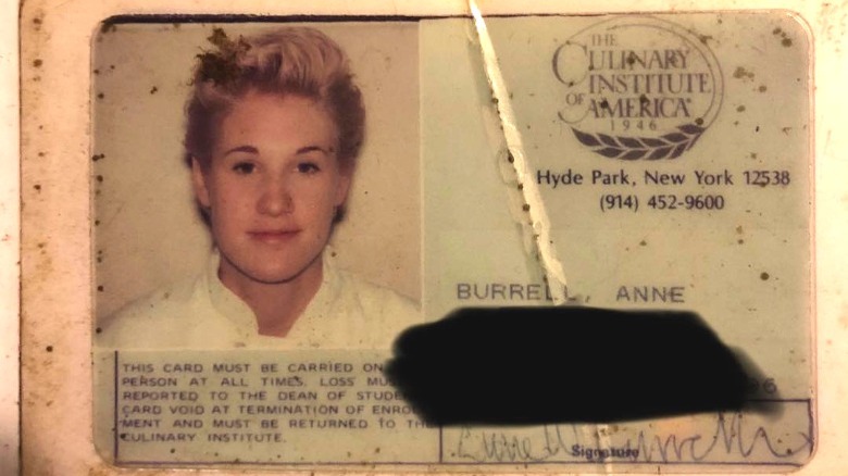 Anne Burrell's CIA Identification Card