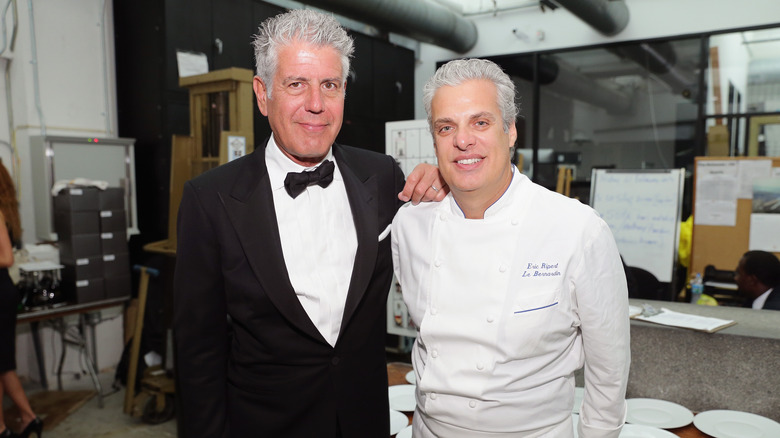 Anthony Bourdain with Eric Ripert 