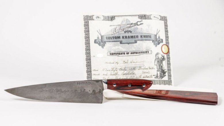 anthony bourdain's knife