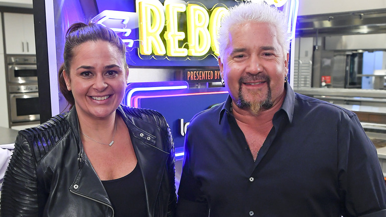 Antonia Lofaso and Guy Fieri hosting Restaurant Reboot