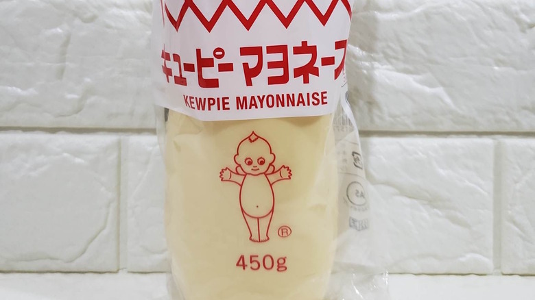 Kewpie mayonnaise in wrapper