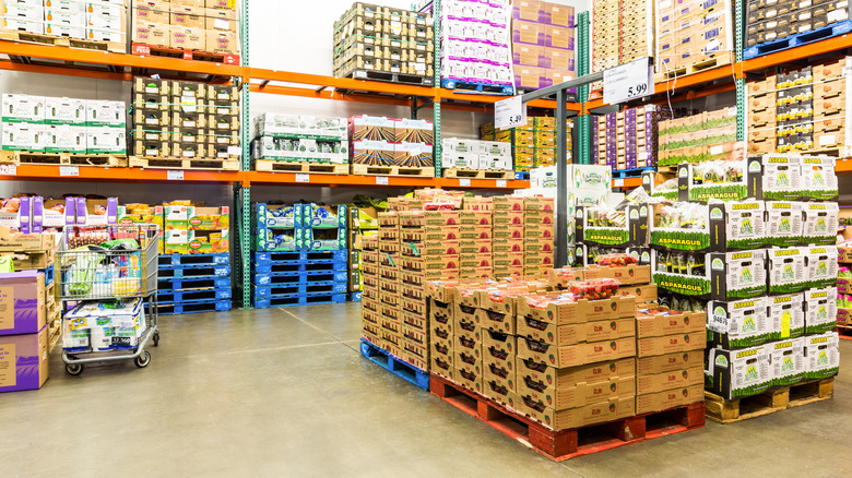 Costco produce section