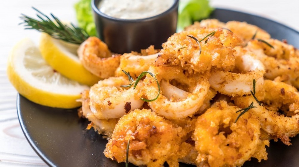 Fried calamari 