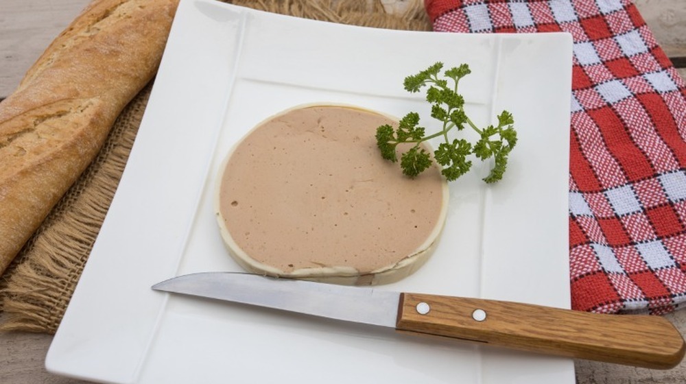 Plate of pâté