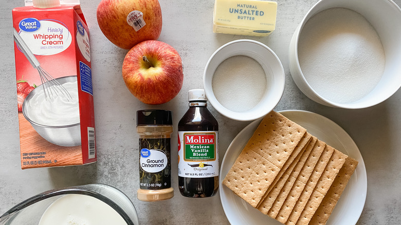 ingredients on counter 