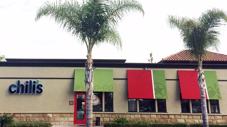 front of Chili's location