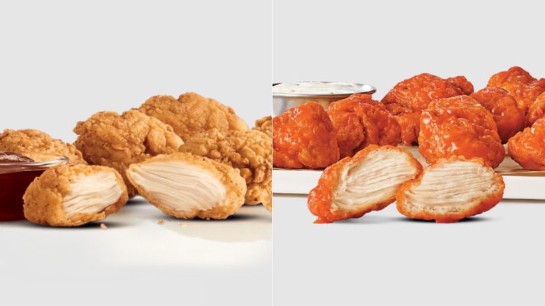 Arby's Boneless Wings and Nuggets.