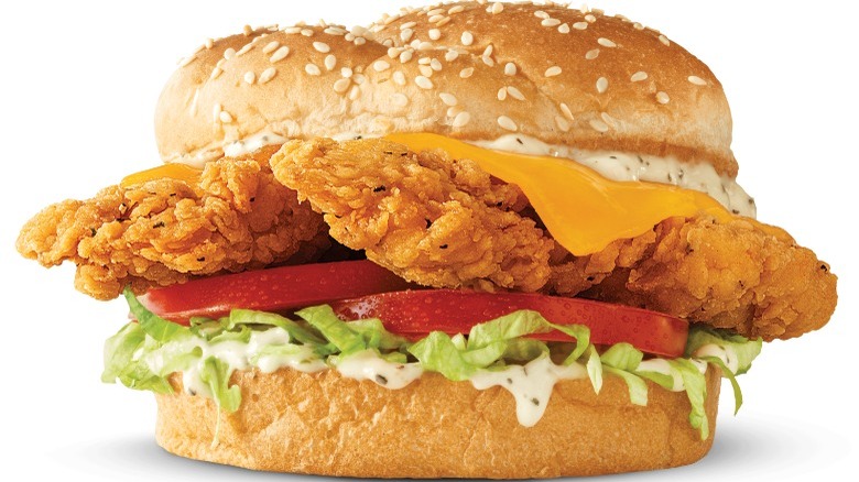 Arby's Chicken Cheddar Ranch Sandwich