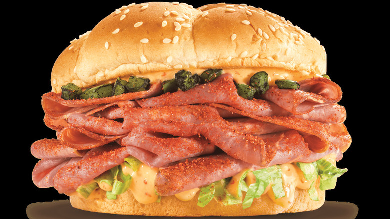 Arby's new spicy roast beef sandwich