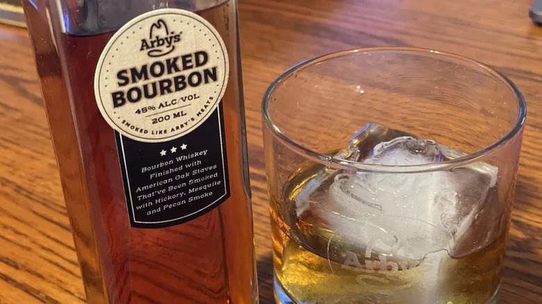 Arby's Smoked Bourbon bottle