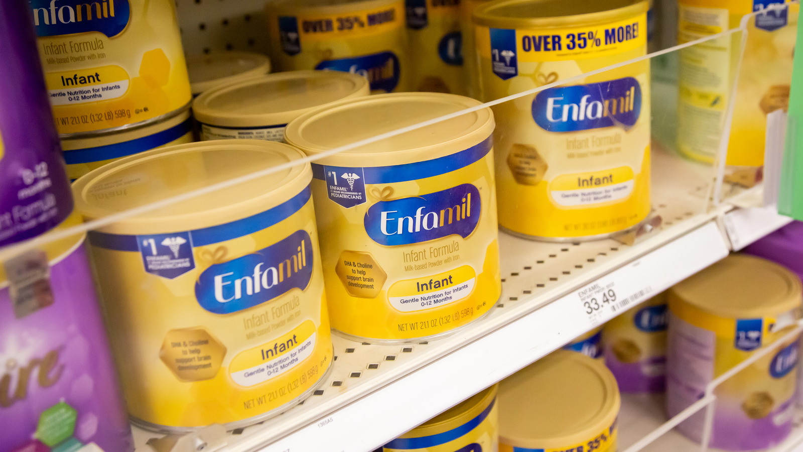 Enfamil store baby samples