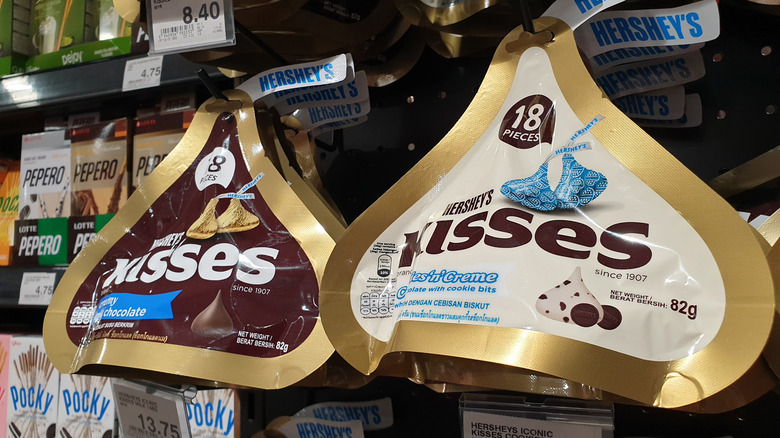 Giant packages of Hershey's Kisses