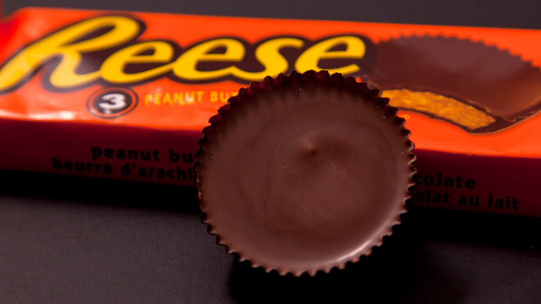 Reese's Peanut Butter Cup close up