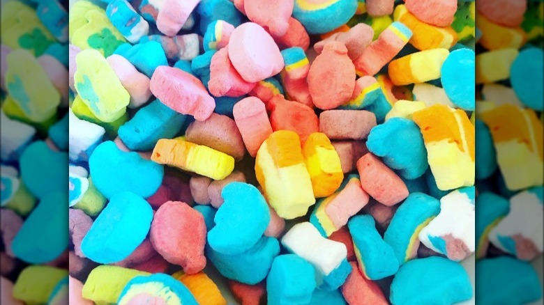 Lucky Charms marshmallows