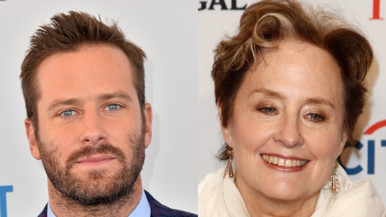 Armie Hammer and Alice Waters