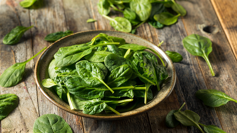 Fresh spinach