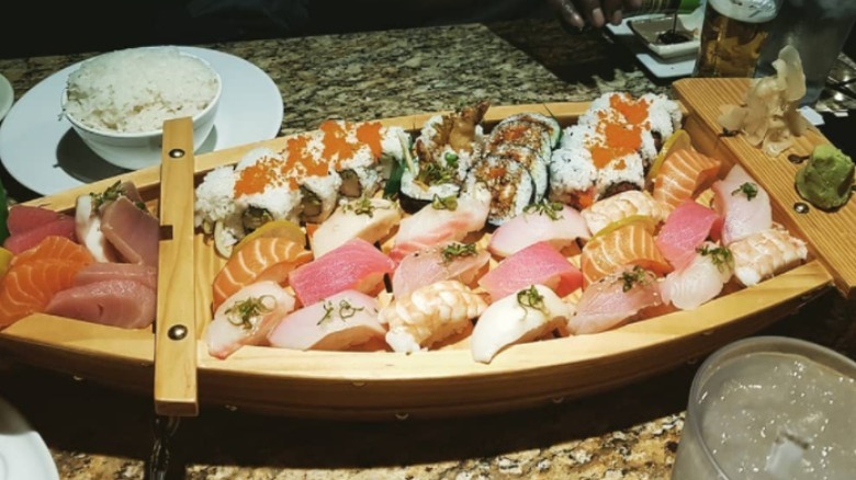 sushi rolls from FarEast Fuzion Sushi Bar & Lounge in Albuquerque