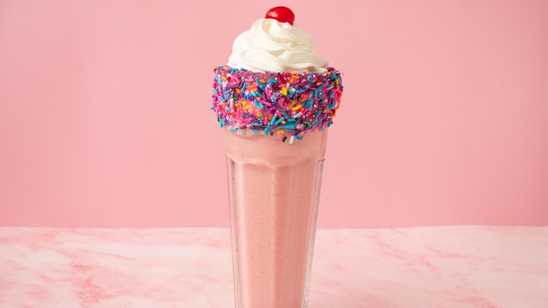 Ice Cream Magic Personal Ice Cream Maker Pink Strawberry Color W