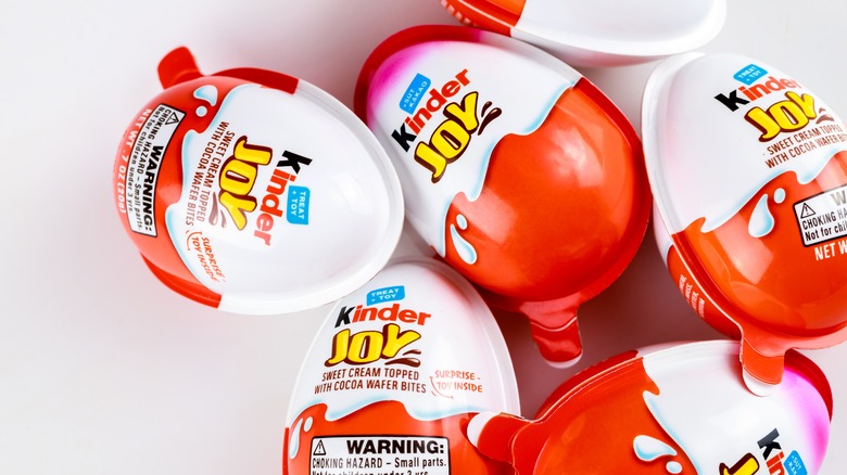 Kinder joy eggs