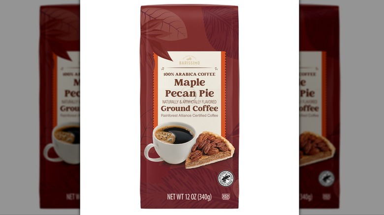 bag of maple flavored coffee