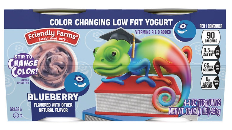 package of fruit yogurt