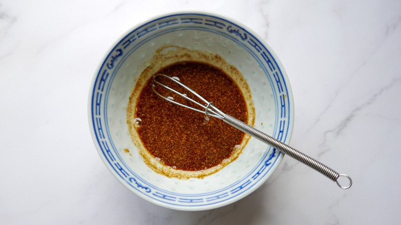 Sauce mixture for vermicelli