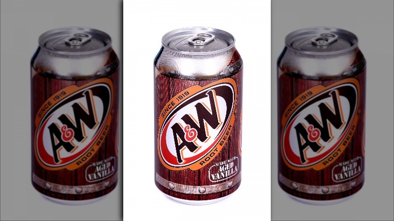 A&W root beer with aged vanilla