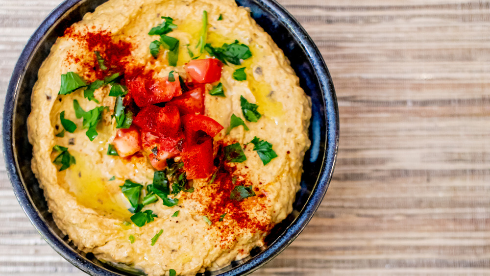 Baba ganoush in bowl