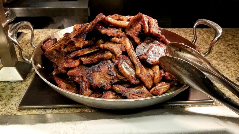 plate of galbi