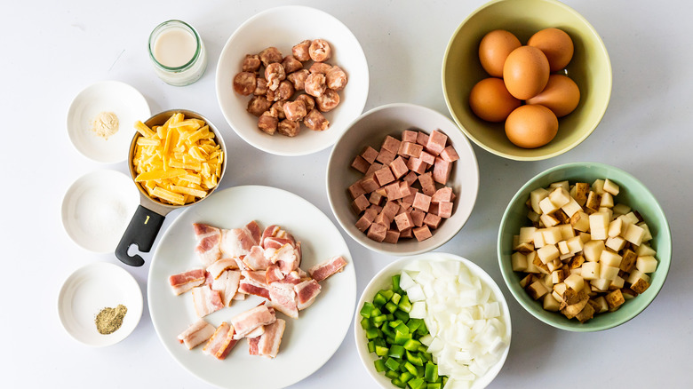 breakfast skillet ingredients