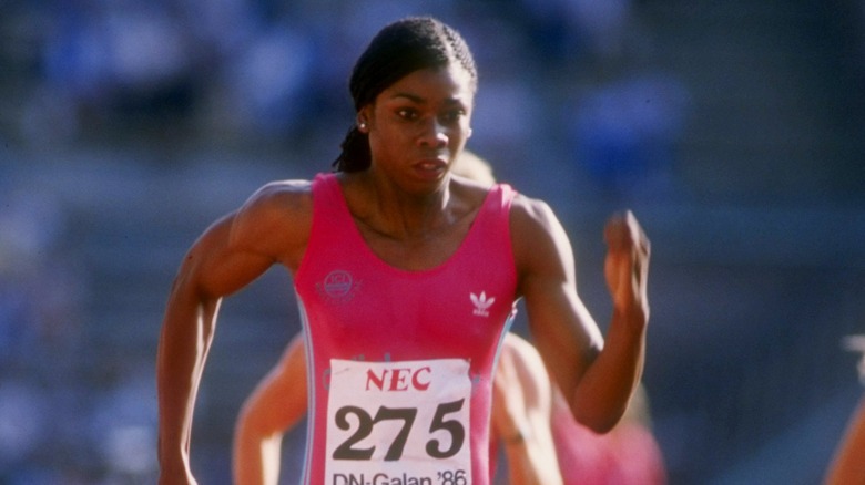 Jeanette Bolden Pickens at a race