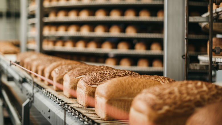 A generic image of bread at a bakery