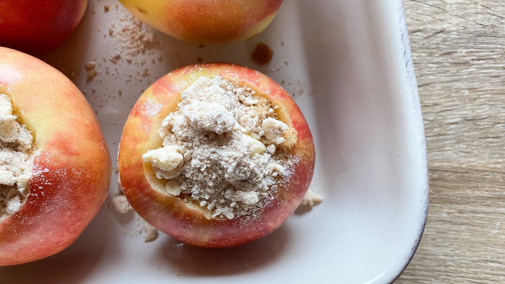 baked apples prep