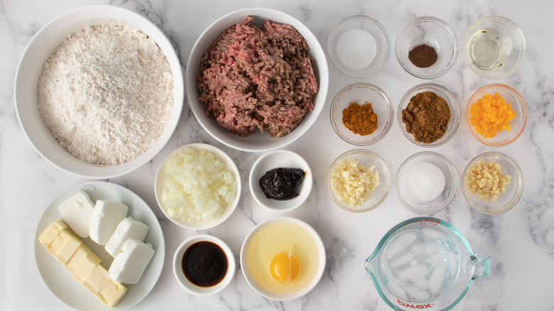 Jamaican beef patties ingredients