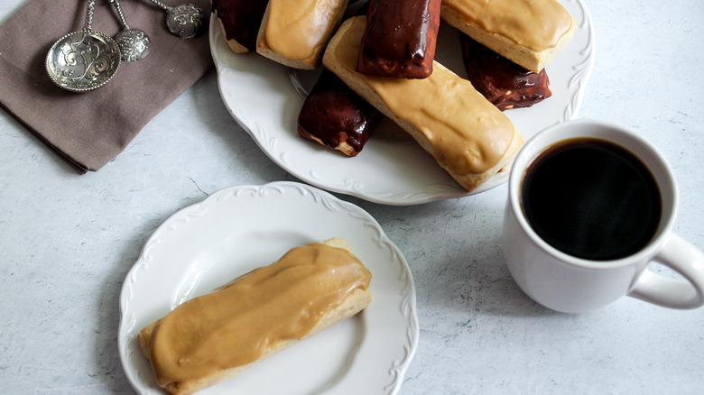 donut bars on plate