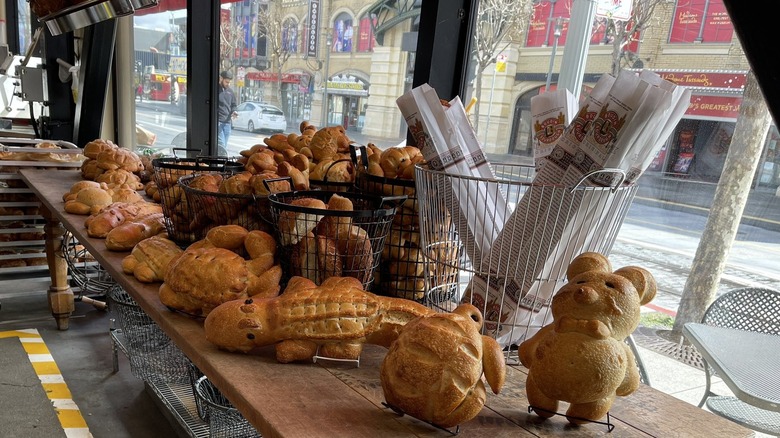 Boudin sourdough bread loaves