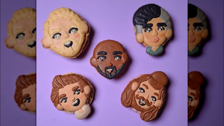 Fab Five Queer Eye macarons from OMG Squee