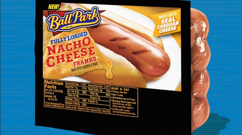 Ball Park frank hot dogs