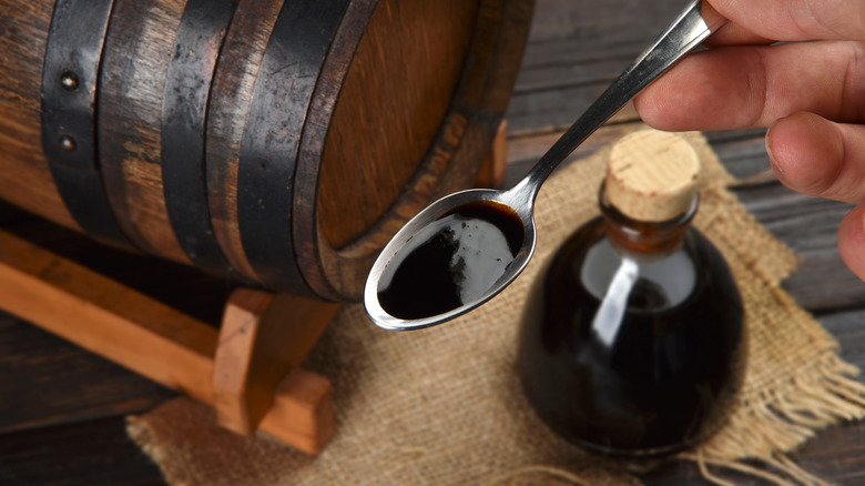 cask of balsamic vinegar