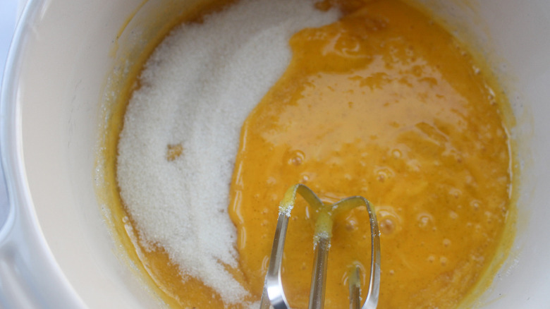 egg yolk mixture for custard