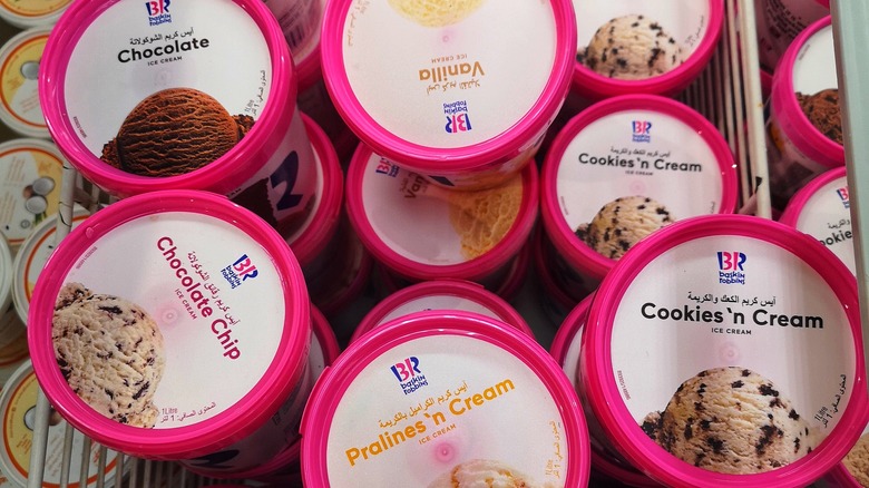 Baskin-Robbins flavors