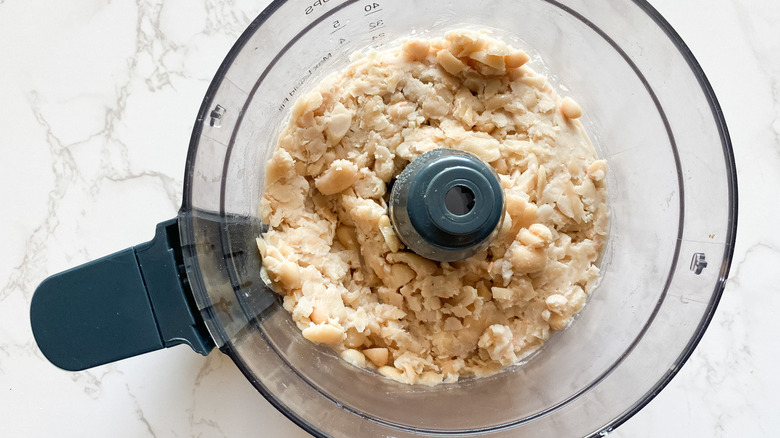 beans in food processor