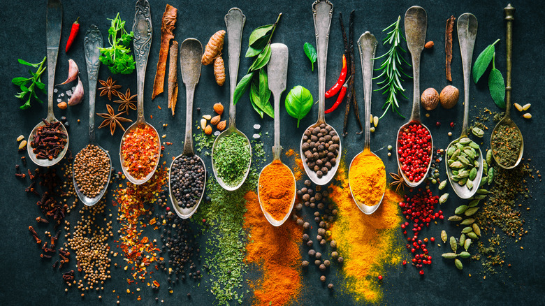 spice selection for indian cooking