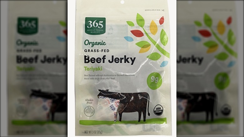 Package of Whole Foods 365 Beef Jerky