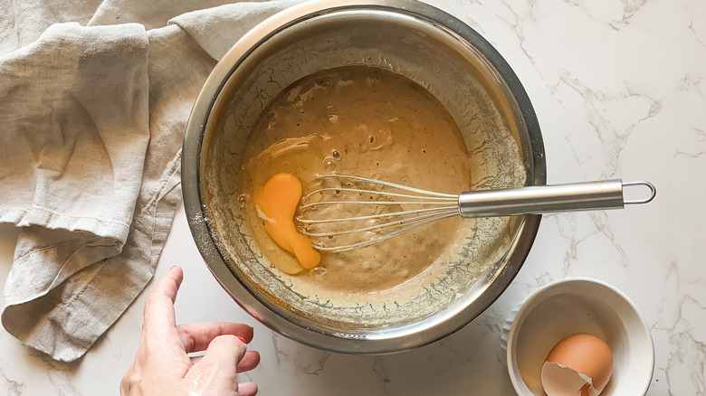 eggs in beer batter