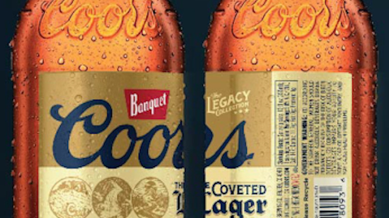 Coors Banquet legacy stubby bottles